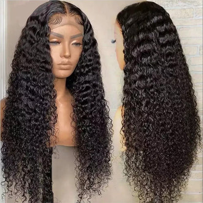 Lace Exotic Curly Wig- Natural Color