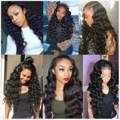 13x4 Pre-made Lace Front Wig - Loose Deep Wave